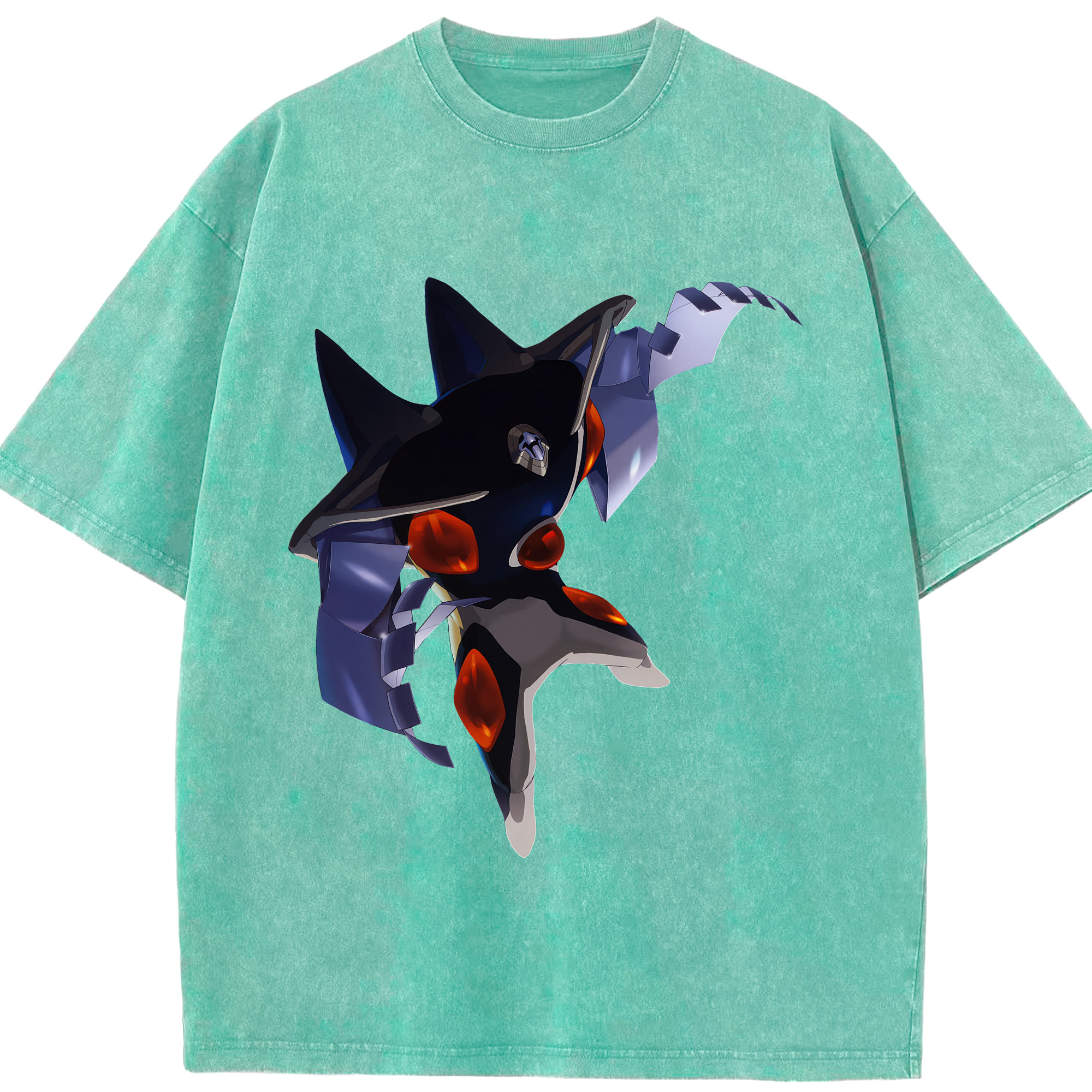 （画像用） EVA 新世紀エヴァンゲリオン 綿100% ヴィンテージ風 半袖Tシャツ（フロントプリント）